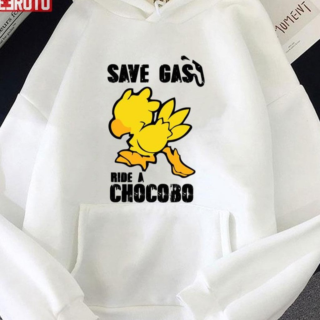 Save Gas Ride A Chocobo Game Unisex T-shirt