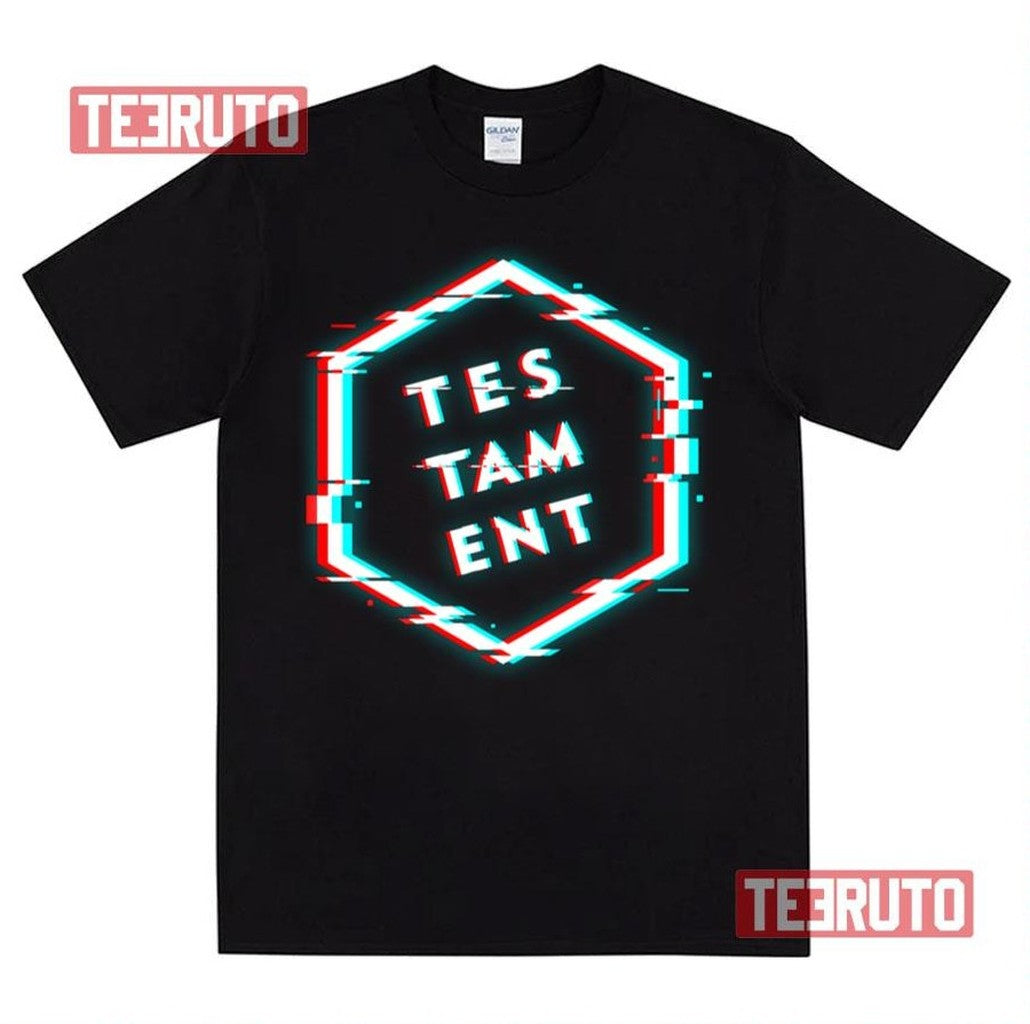Testament Polygon Glitch Unisex Sweatshirt