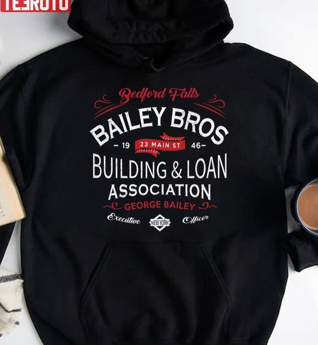 Bailey Bros Building &amp; Loan Association Vintage Logo Unisex T-Shirt