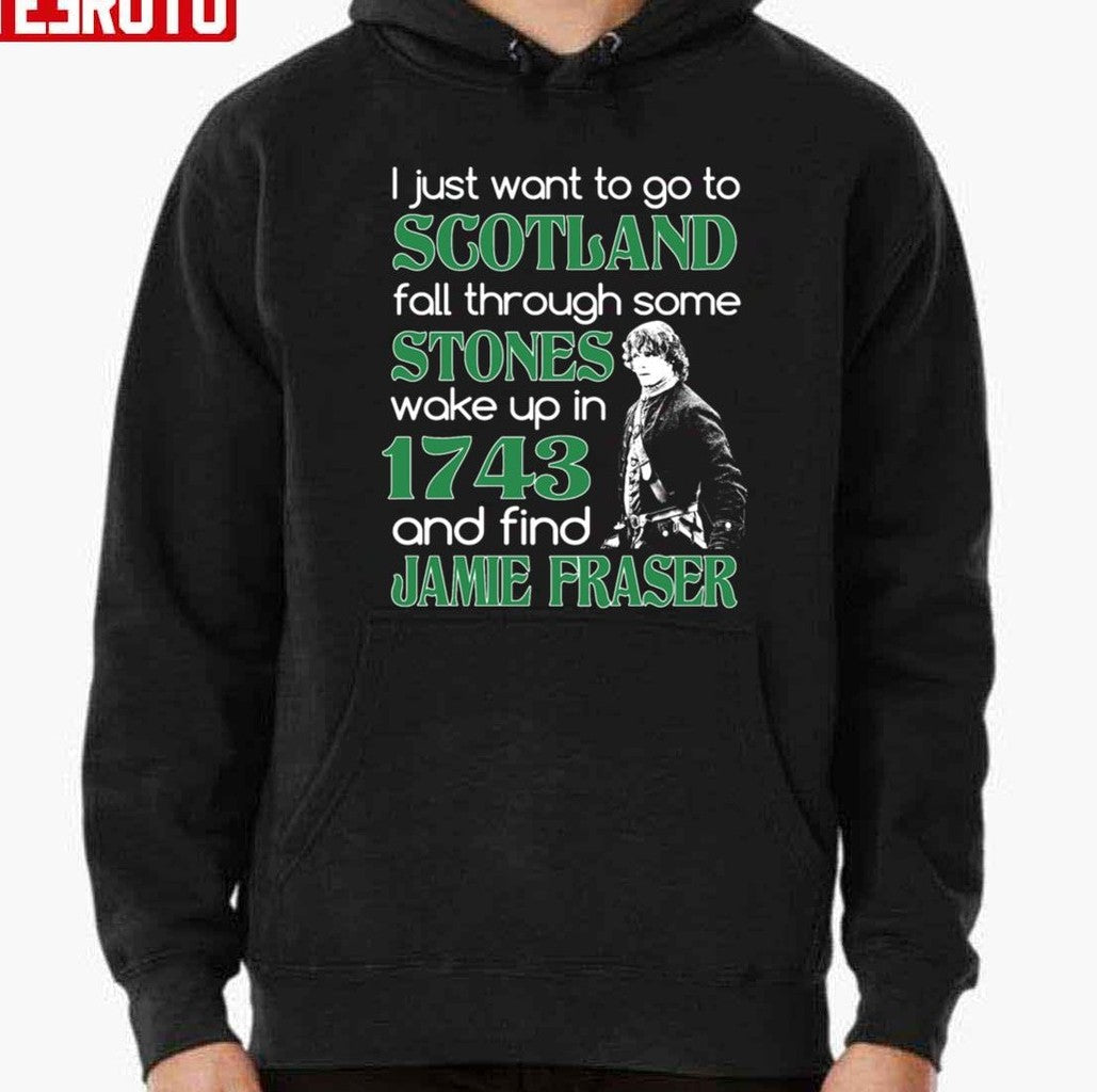 Scotland Stones 1743 Jamie Fraser Unisex T-Shirt