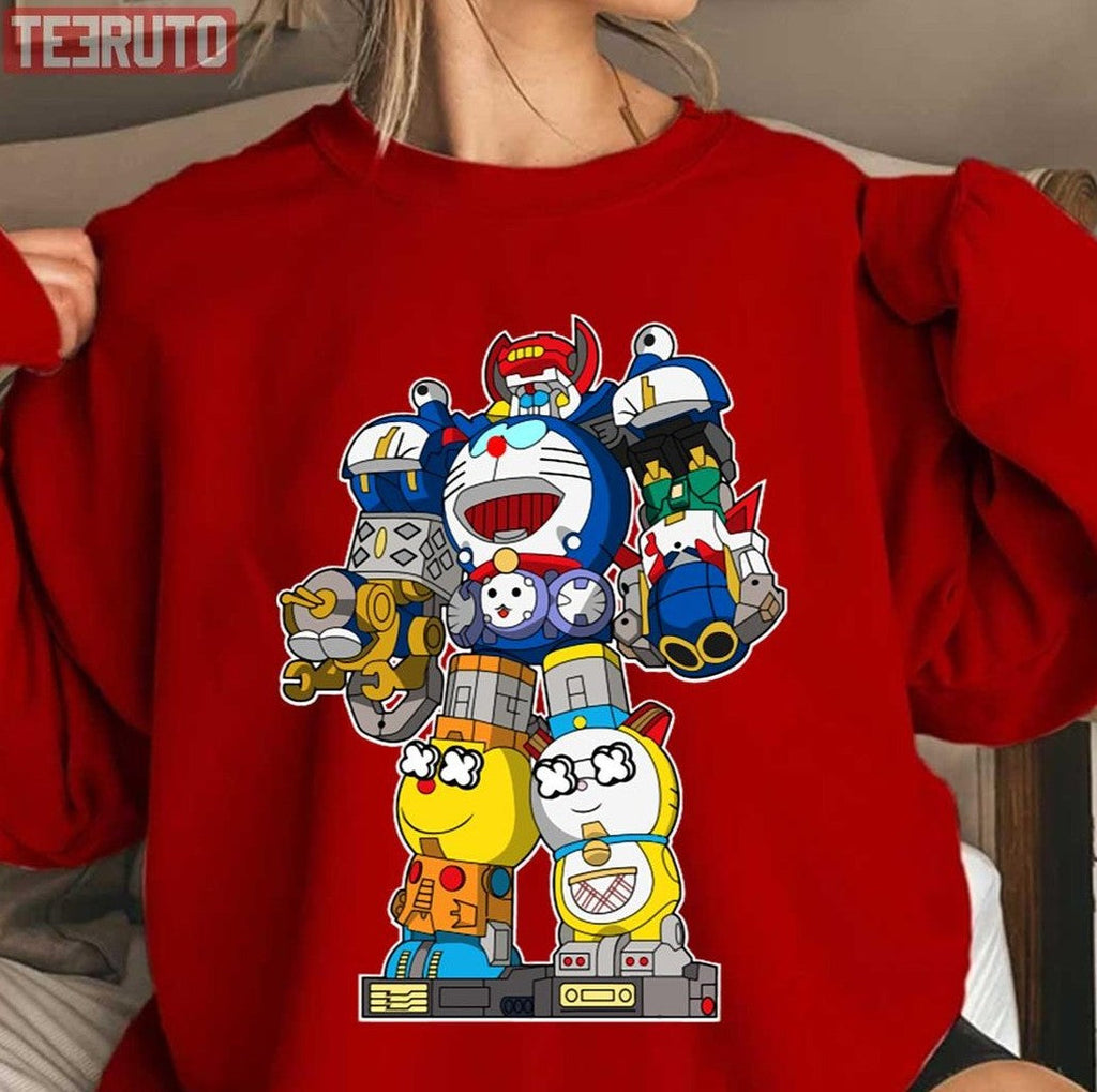 Robot Cat Doraemon Mech Unisex T-Shirt
