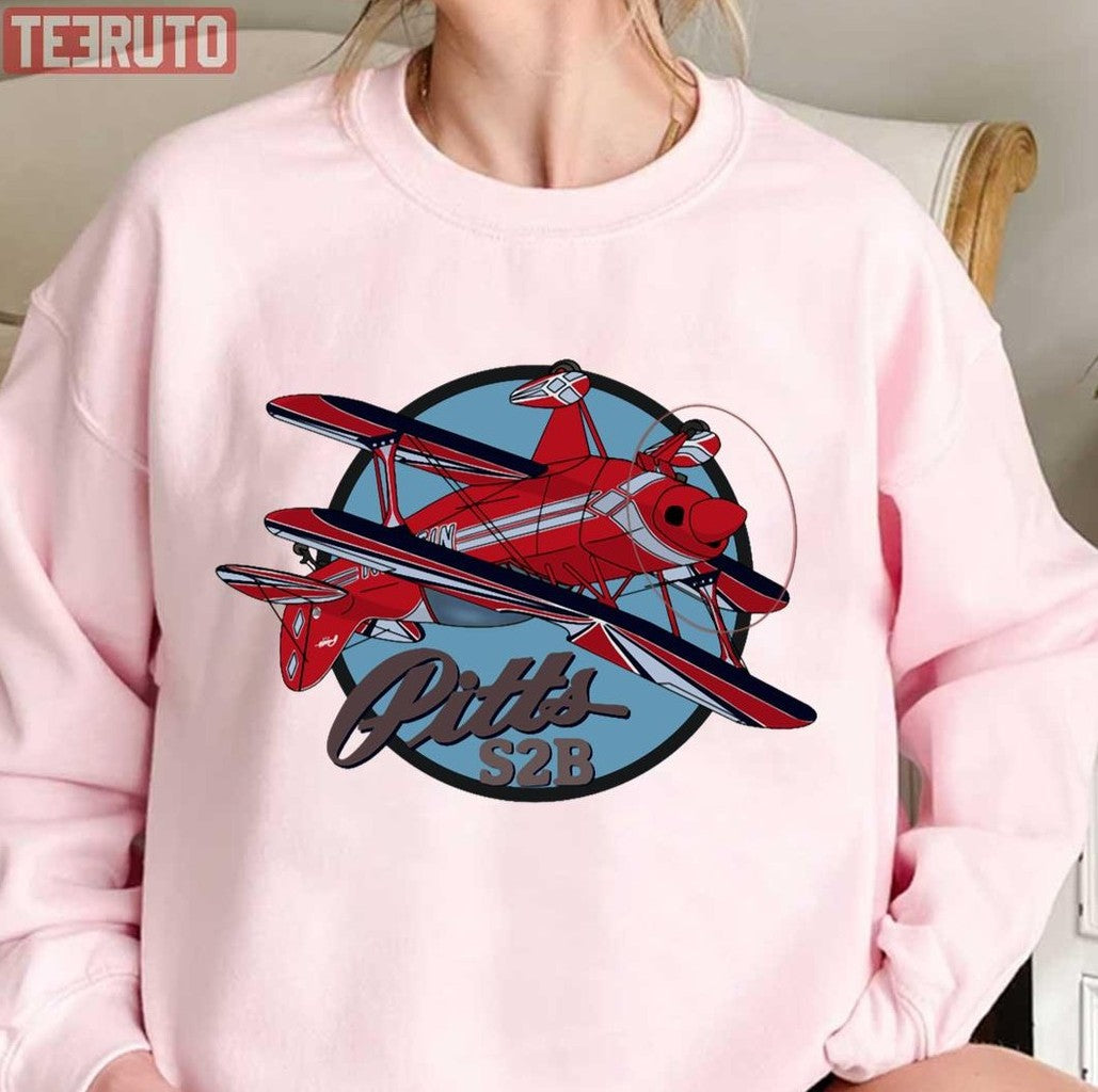 Pitts S2b Aerobatic Airplane Art Unisex Sweatshirt