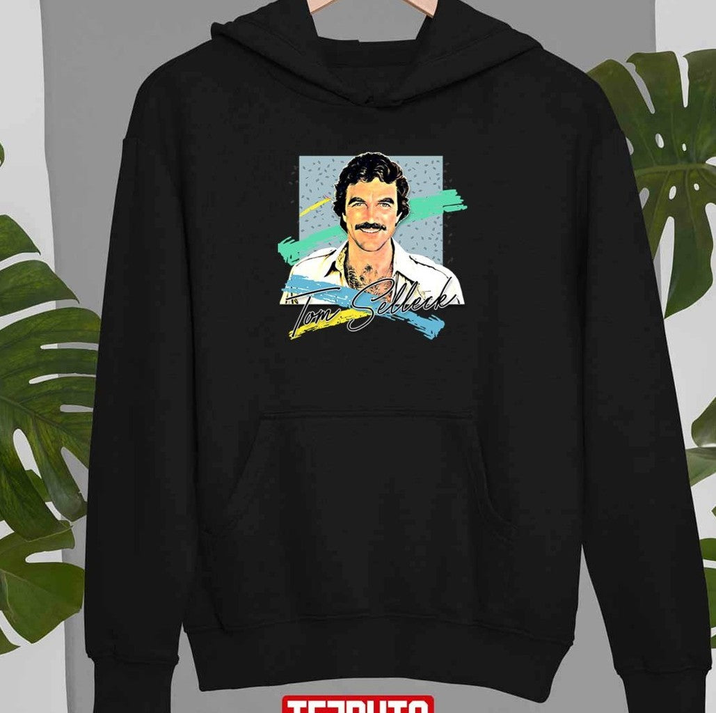 80s Aesthetic Tom Selleck Design Unisex T-Shirt