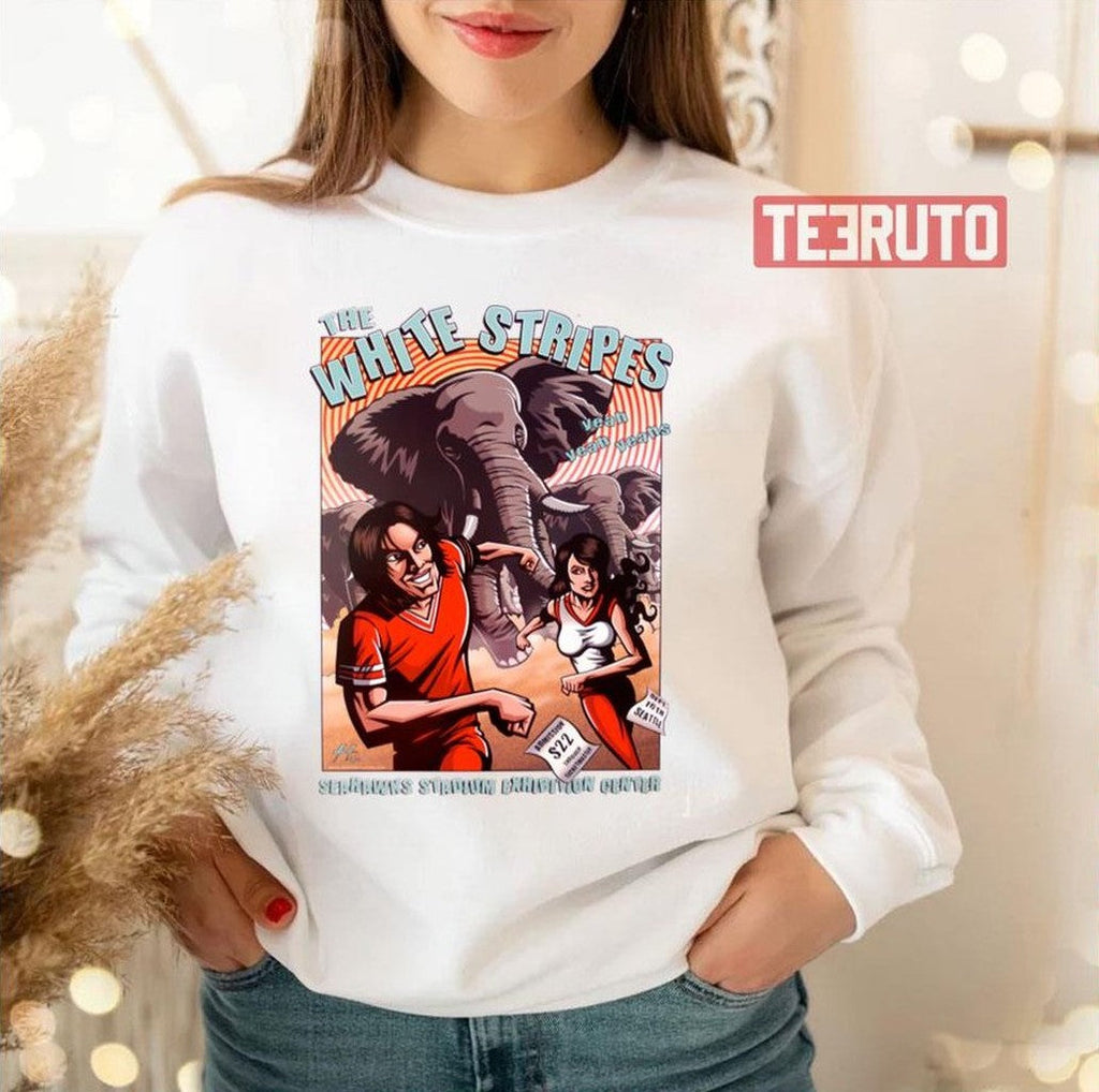 Ball And Biscuit The White Stripes Unisex T-Shirt