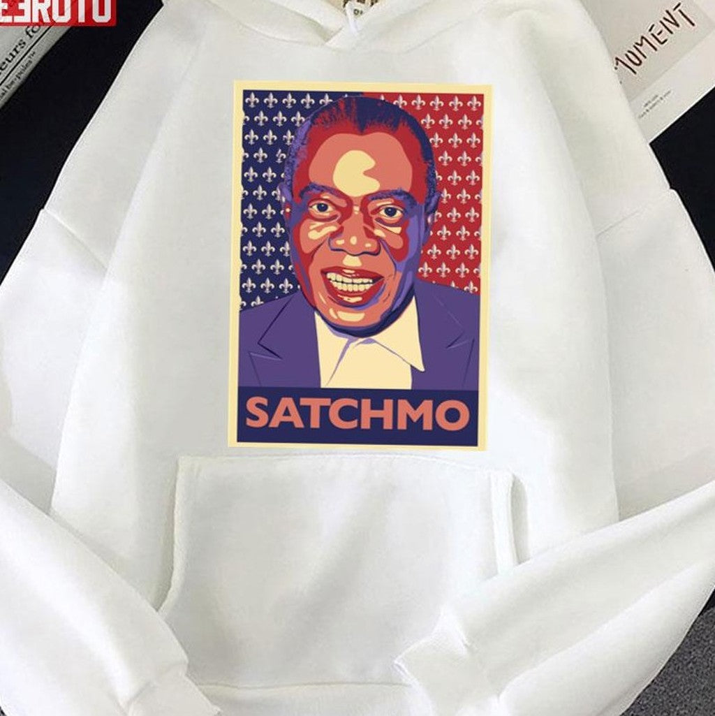 Satchmo Graphic Louis Armstrong Unisex Sweatshirt