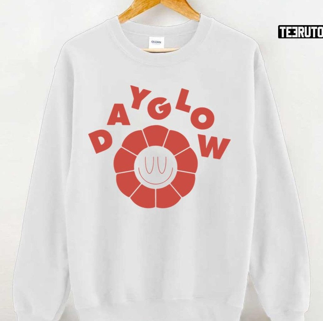 Smiling Flower Dayglow Band Unisex T-shirt