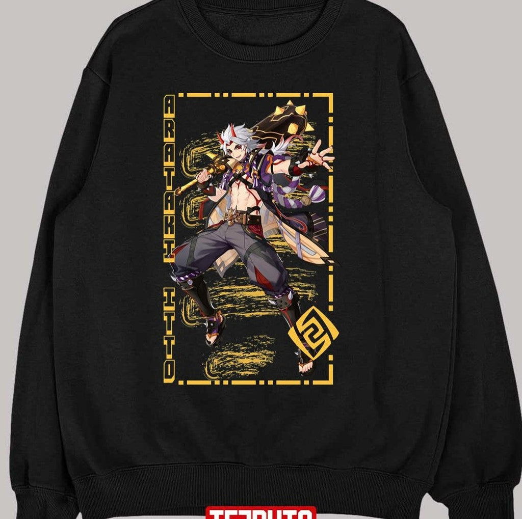 Arataki Itto Genshin Impact Character Art Unisex T-Shirt