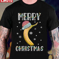 Santa Banana Merry Christmas Unisex T-Shirt
