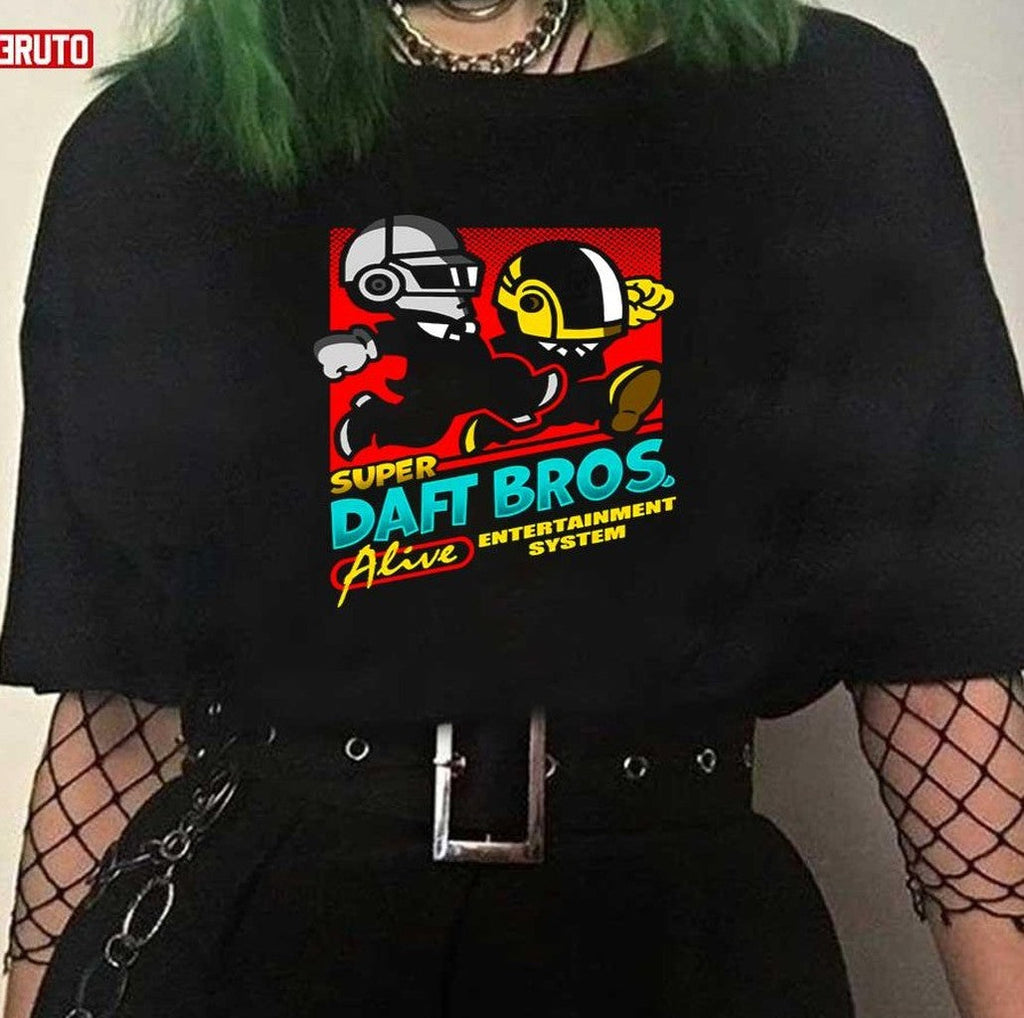 Super Daft Bros High Quality Of Daft Punk Unisex T-Shirt