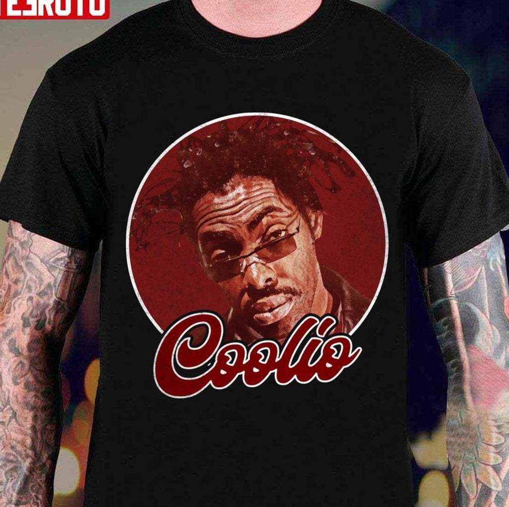 Retro Design Rapper Coolio Unisex T-shirt