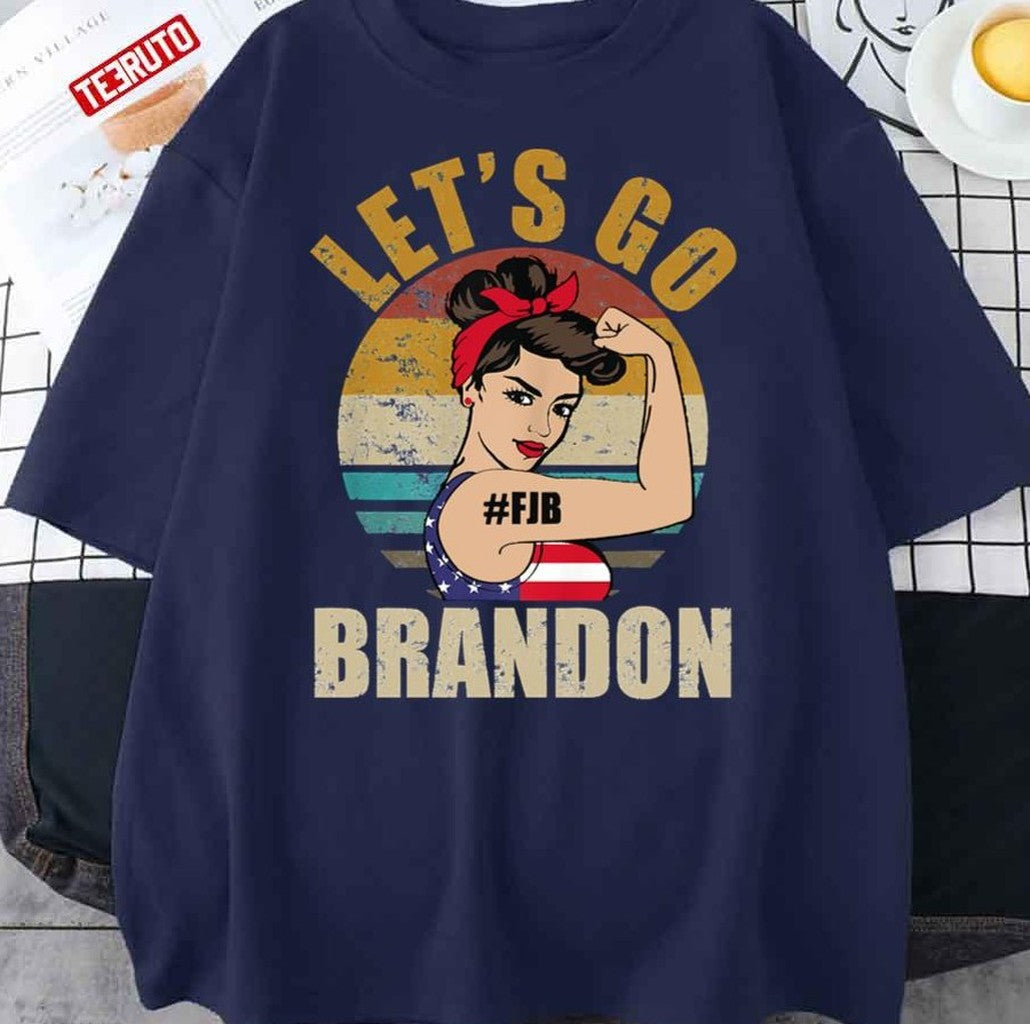 Retro Fjb Let's Go Brandon Unisex Sweatshirt