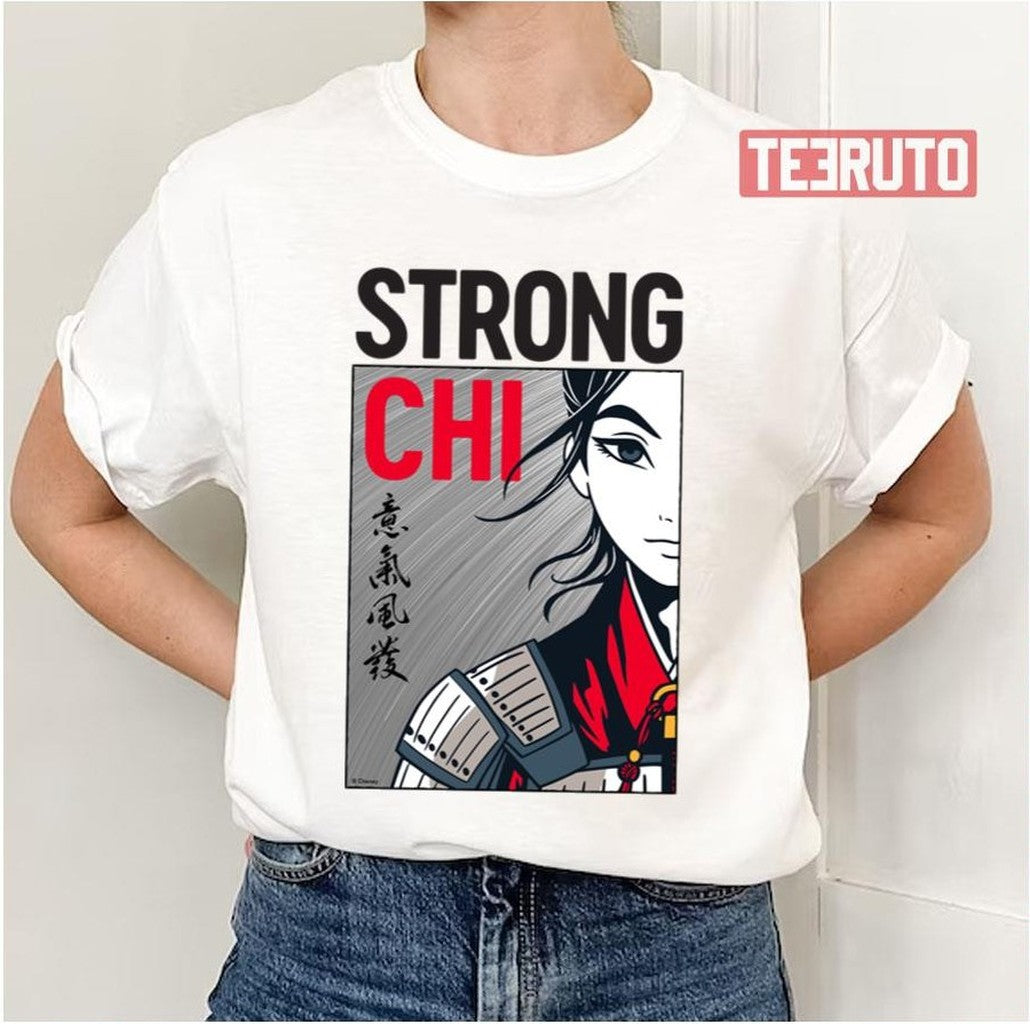Strong Chi Illustration Mulan Unisex T-Shirt