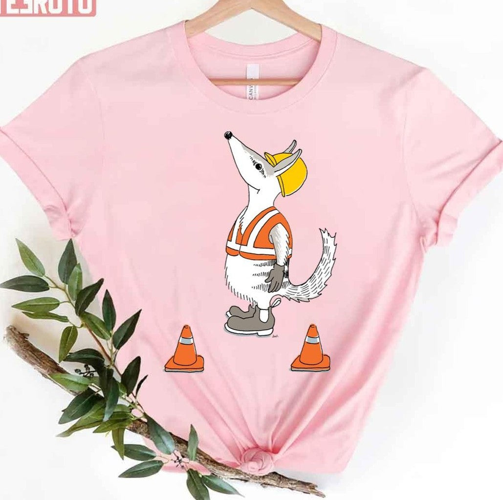 Numbat In A Hardhat Worker Unisex T-Shirt