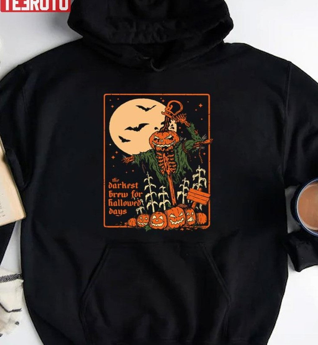 The Darkest Brew For Halloween Days Unisex Sweatshirt