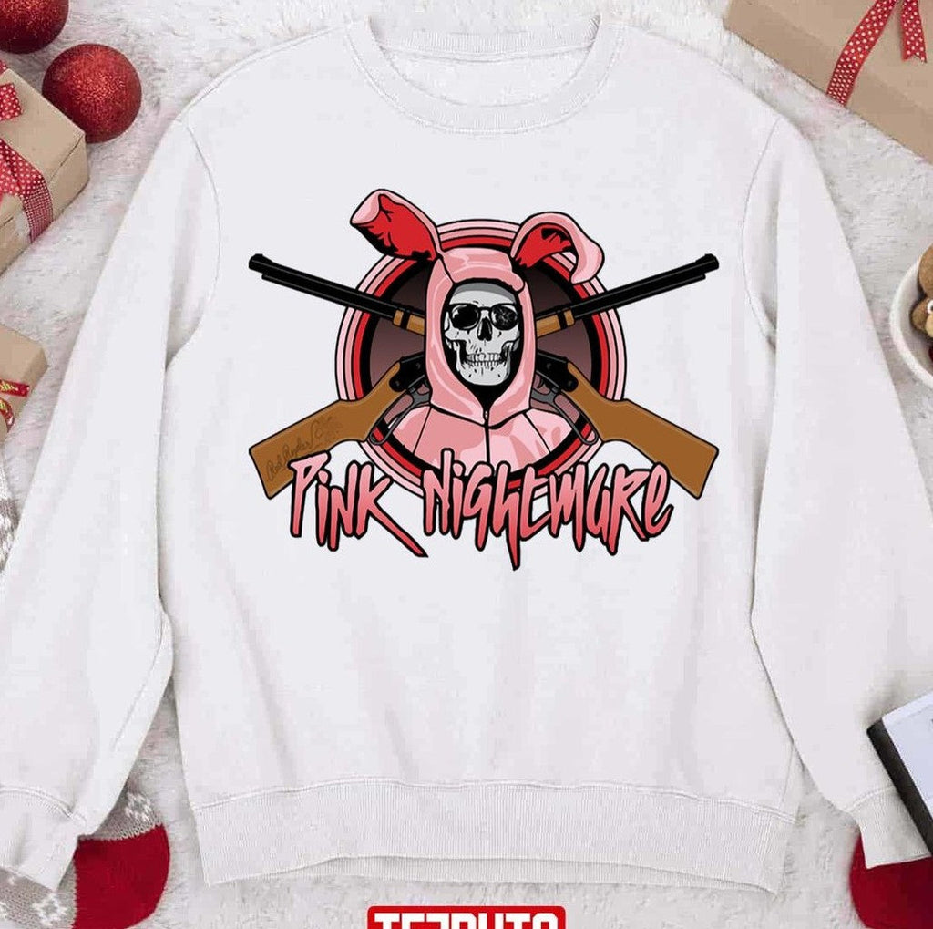 Pink Nightmare Fanart Holoday A Christmas Story Unisex Sweatshirt