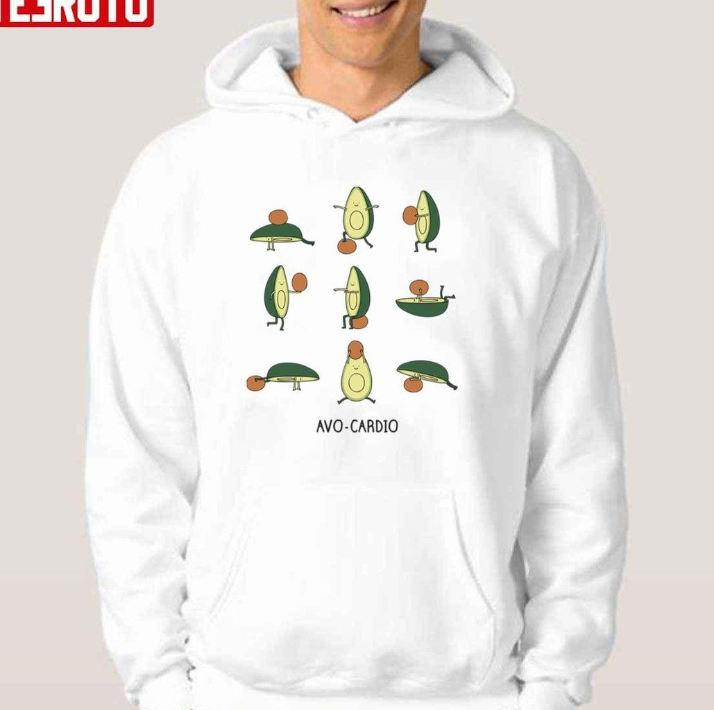 Avocardio Funny Avocado Cardio Unisex T-Shirt