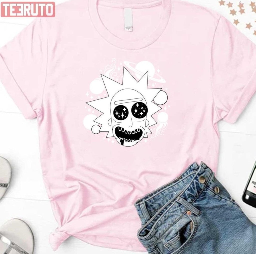 Aw Jeez Rick Art Unisex T-Shirt