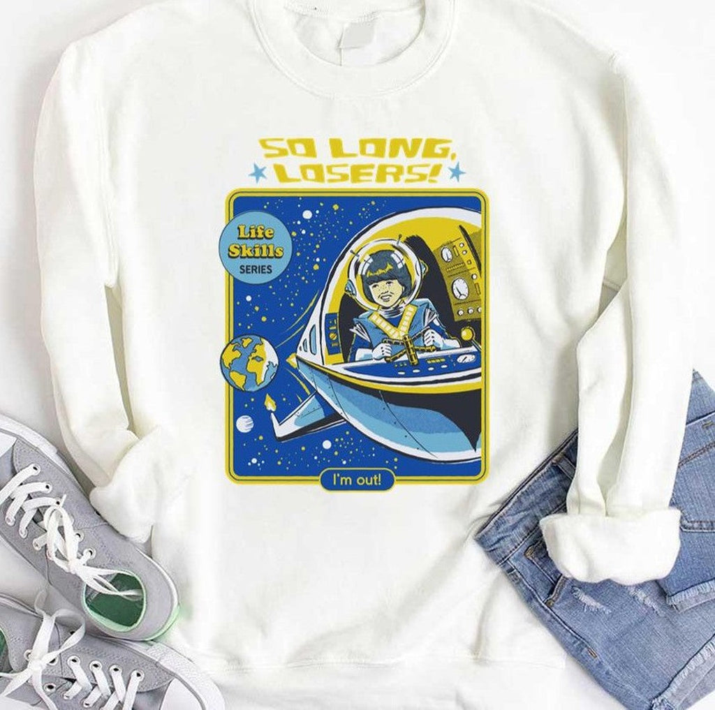 So Long Losers I'm Out Vintage Life Skills Special Unisex T-Shirt