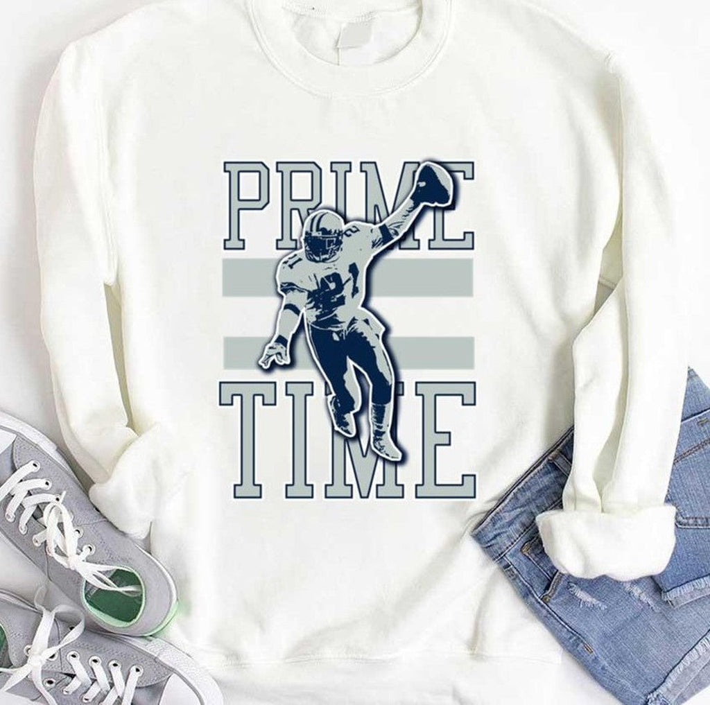 Prime Time Dallas Football And Retro Texas Stadium Unisex T-shirt