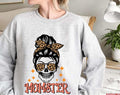 Mom Ster Skull Mom Design For Halloween Unisex Sweatshirt