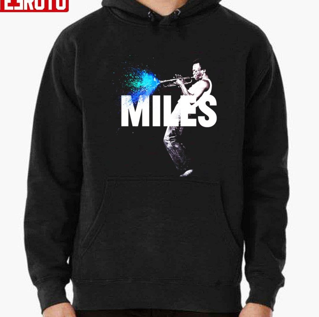 Bandleader And Compos Miles Davis Unisex Hoodie