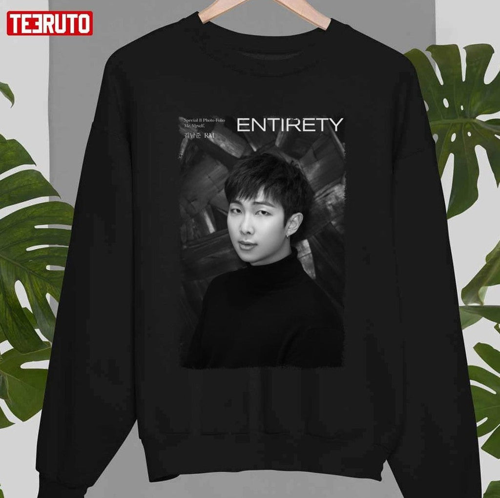 Mono RM Entirety Photofolio BTS Me Myself Unisex Sweatshirt