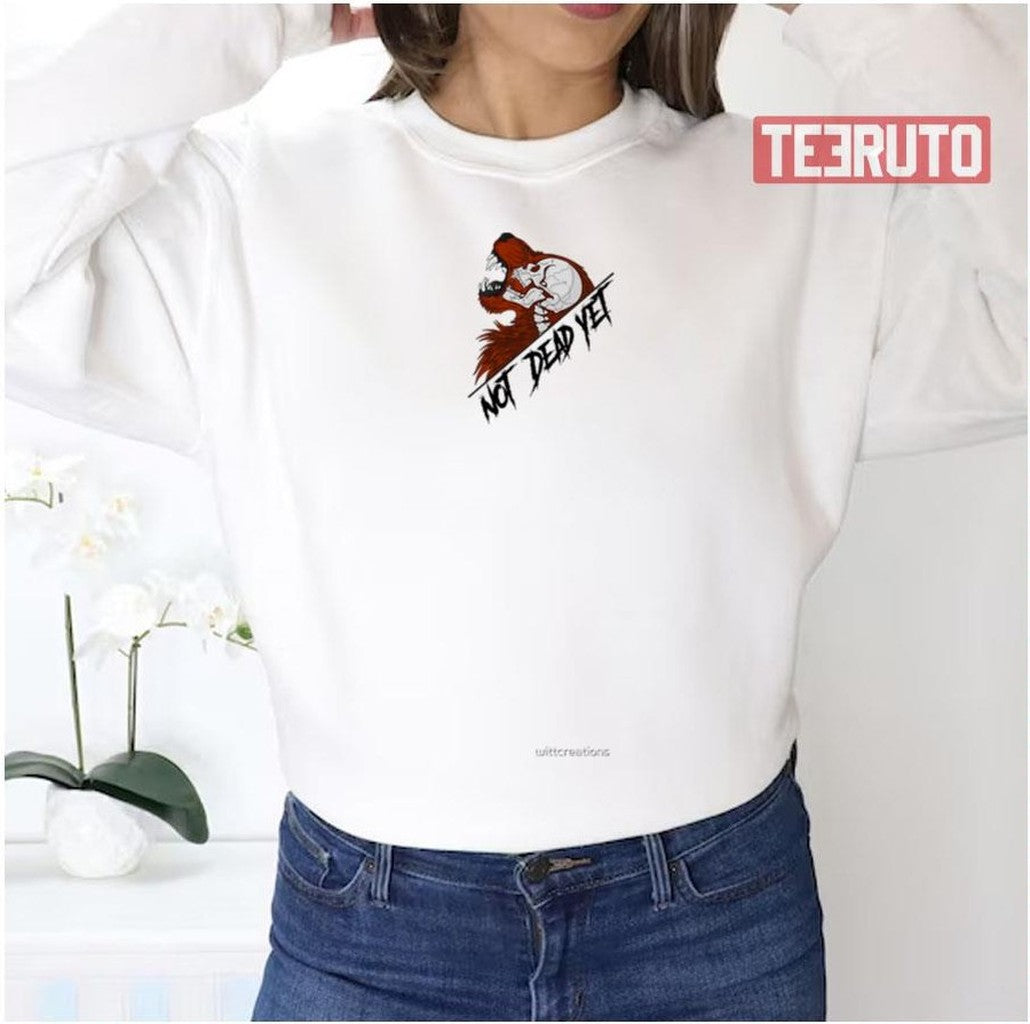 Not Dead Yet Wolf Megalo Box Unisex Sweatshirt