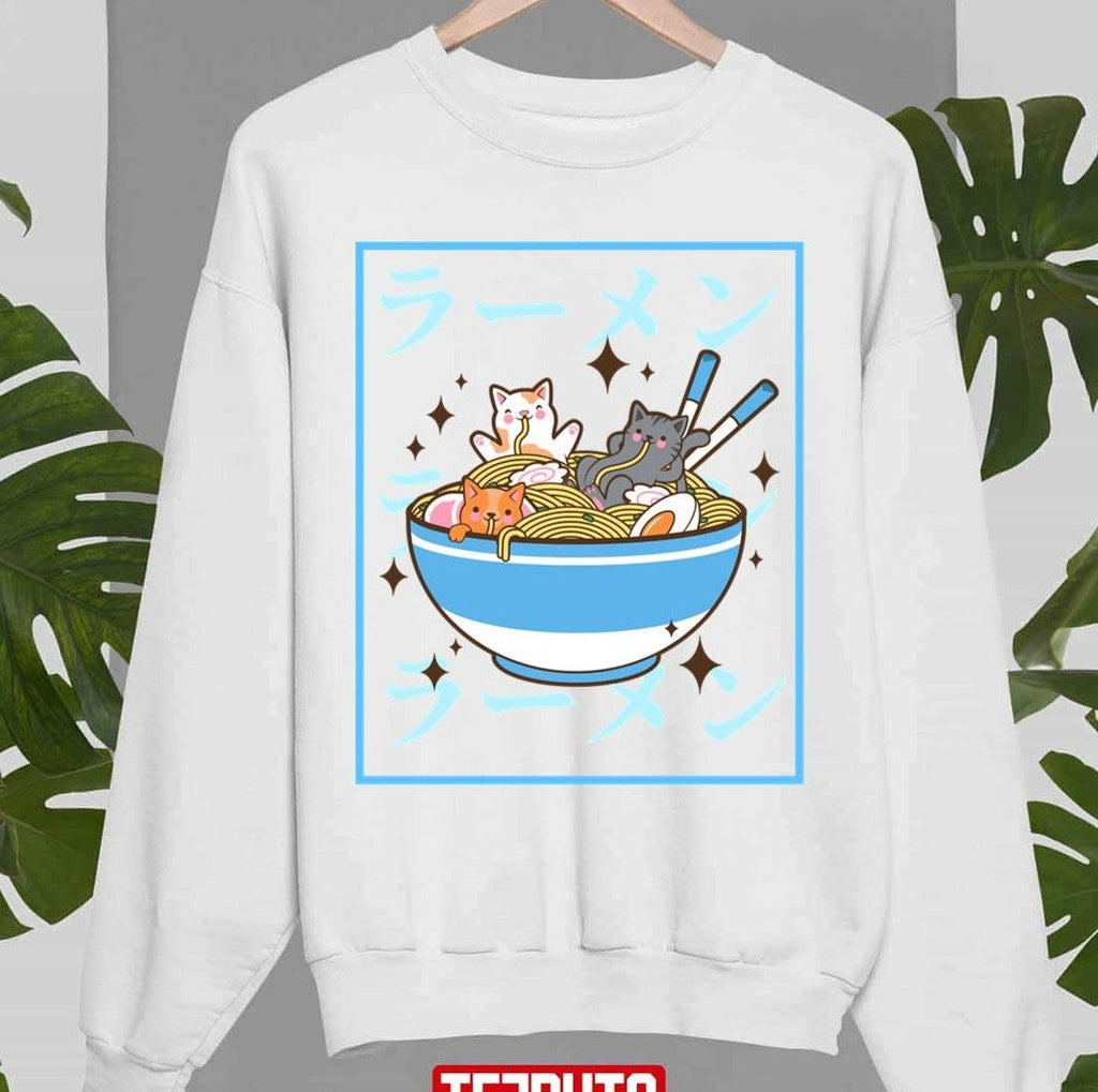 Neko Love Ramen Unisex Hoodie