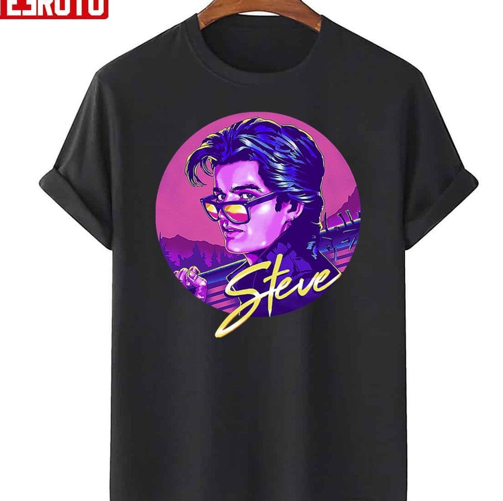 Steve Harrington Joe Keery St4 Retro Art Unisex T-Shirt