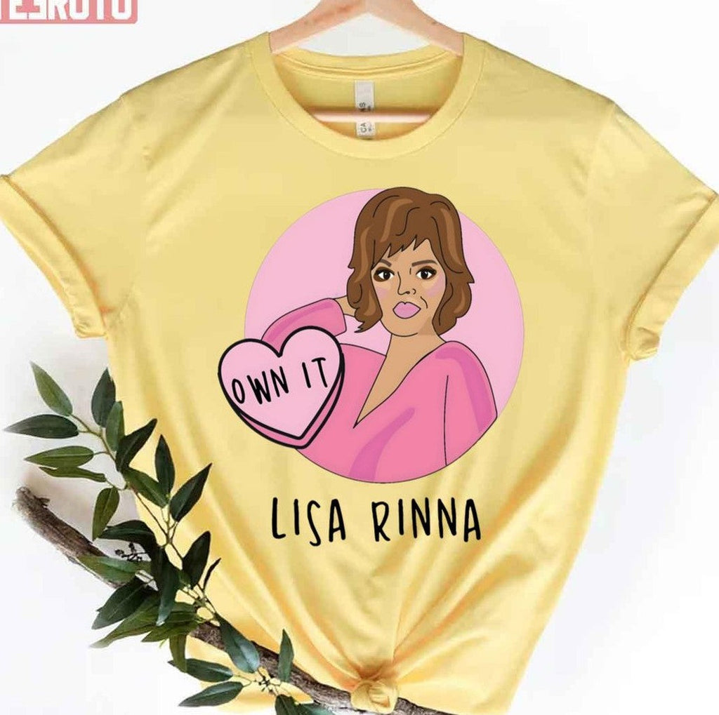 Pink Lisa Rinna Unisex T-Shirt