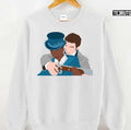 Anthony And Kate Holding Hunting Gun Bridgerton Series 2022 Unisex Sweatshirt