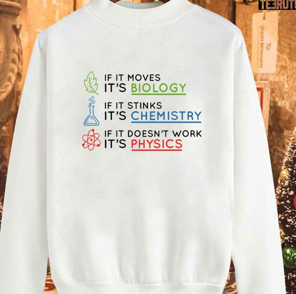 Science Christmas Unisex Sweatshirt