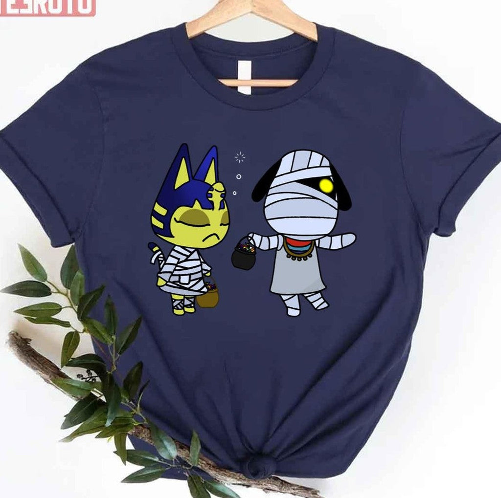 Ankha And Lucky Halloween Animal Crossing Unisex T-shirt