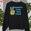 Serenity Flow True Peace And Love Unisex Sweatshirt