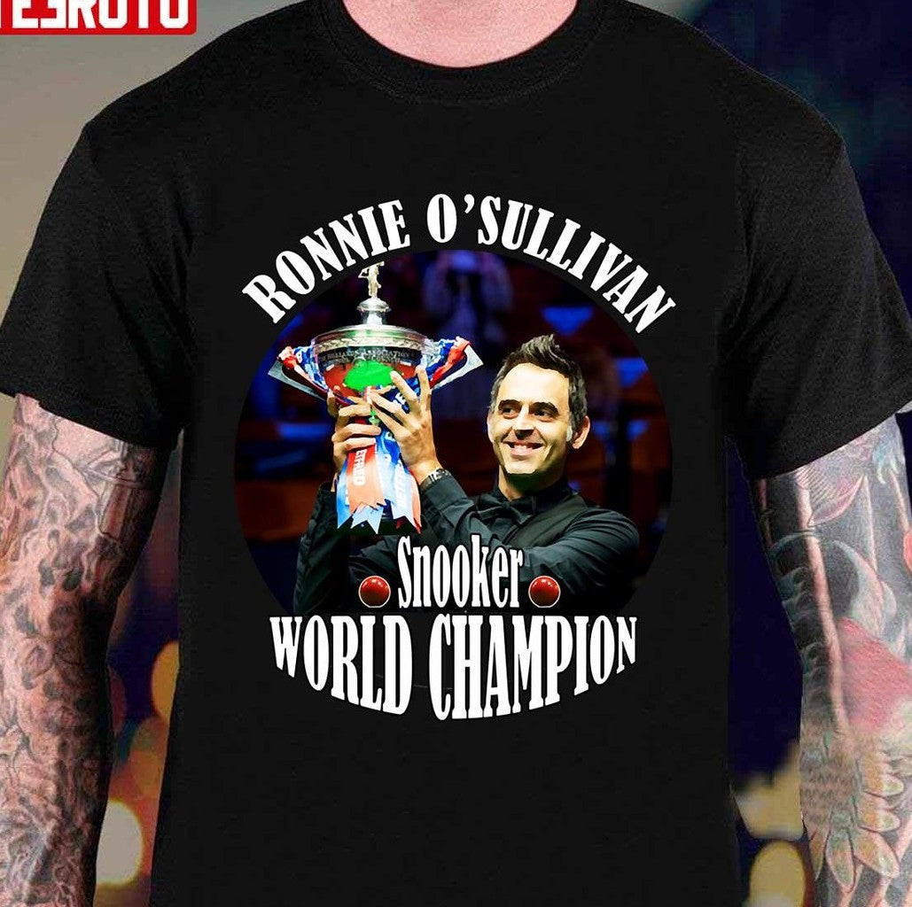 Ronnie O Sullivan The Snooker World Champion Unisex T-Shirt