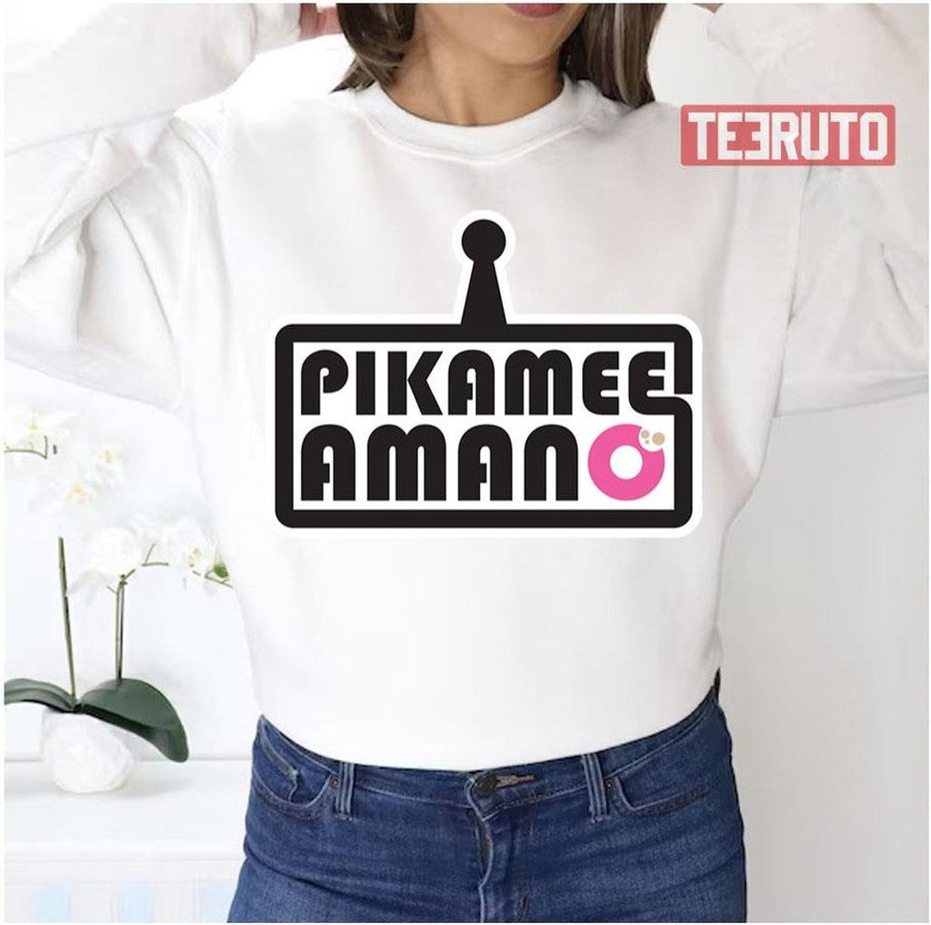 Pikamee Amano Hololive Voms Vtuber Logo Unisex Sweatshirt