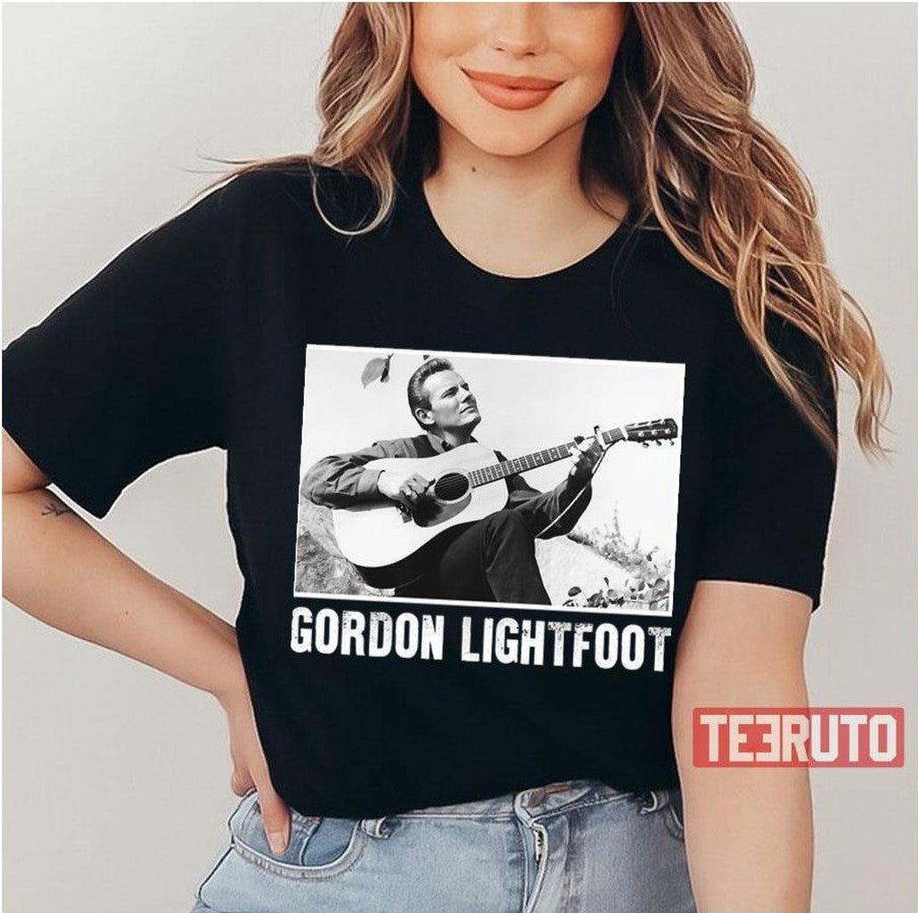 Art 80s Gordon Folk Music Gordon Lightfoot Unisex T-Shirt