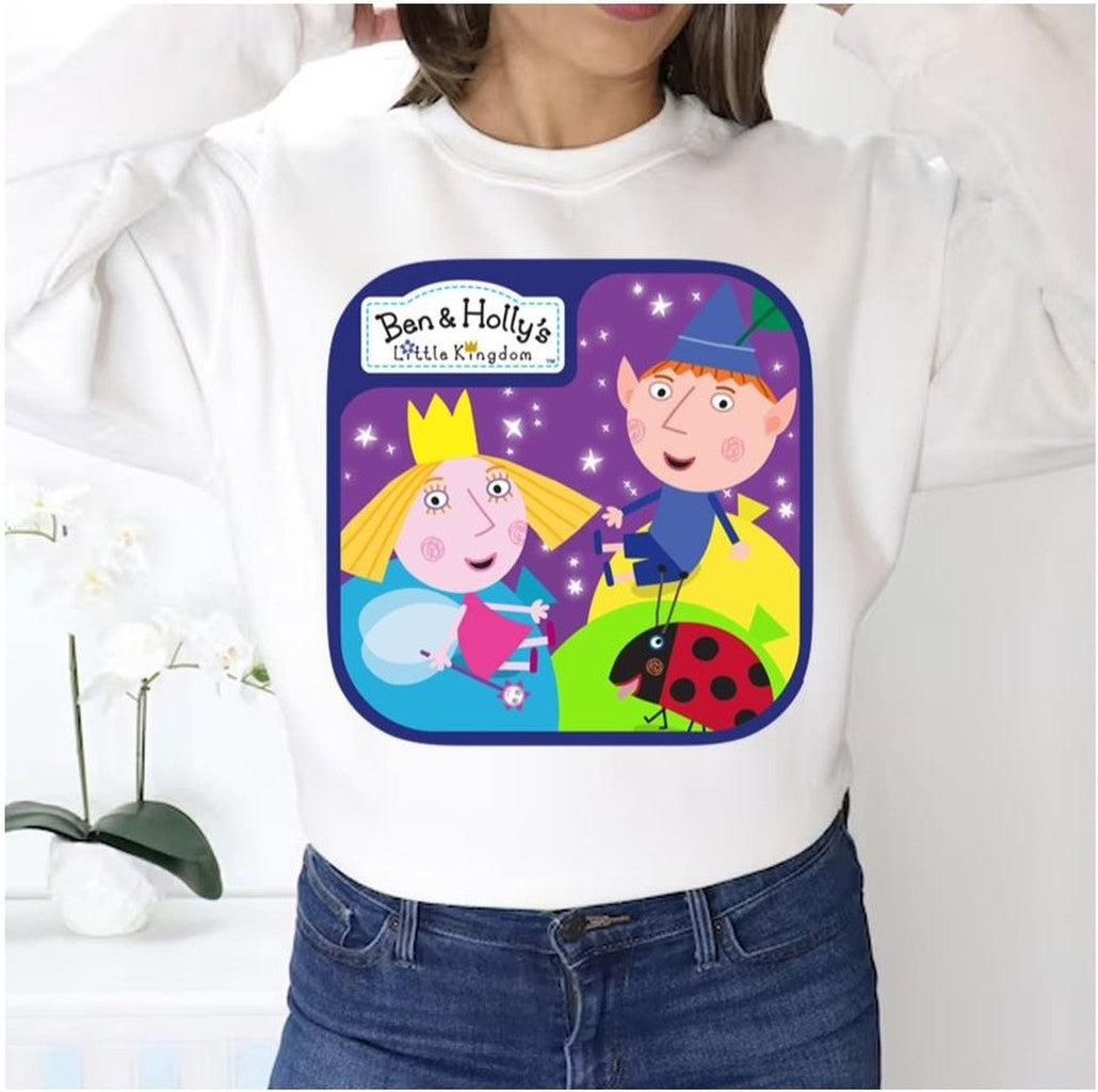 Ben And Holly's Cute Cartoon Unisex Sweatshirt