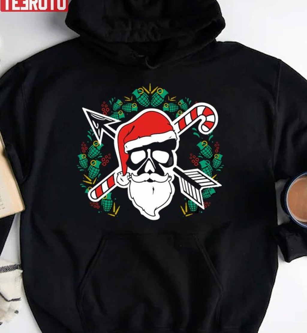 Santa Mfg Christmas Veteran Unisex Sweatshirt