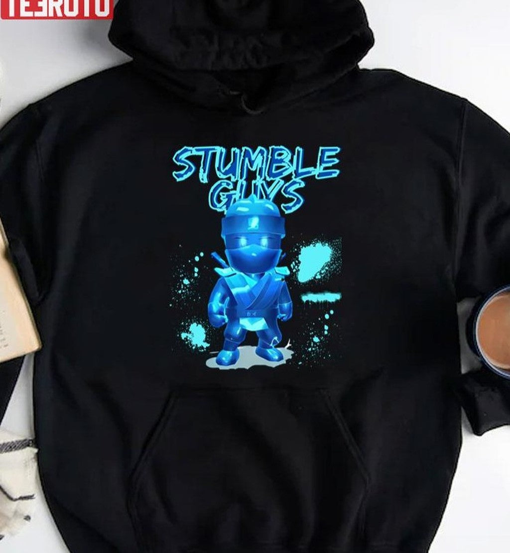 Stumble Guys Neon Design Unisex T-Shirt