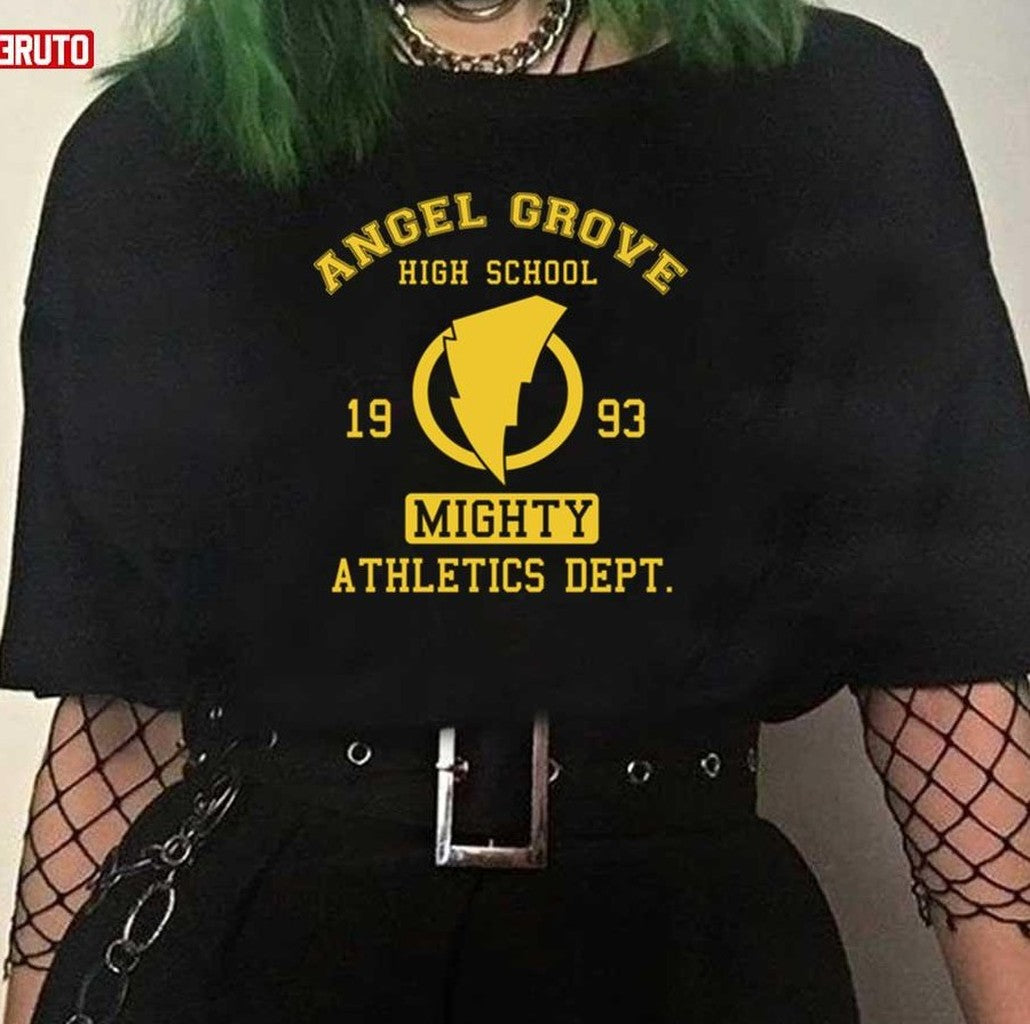 Angel Grove High Mighty Athletics Dept Unisex T-Shirt