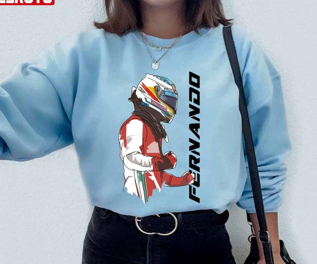 Racing Fanart Fernando Alonso Unisex Sweatshirt