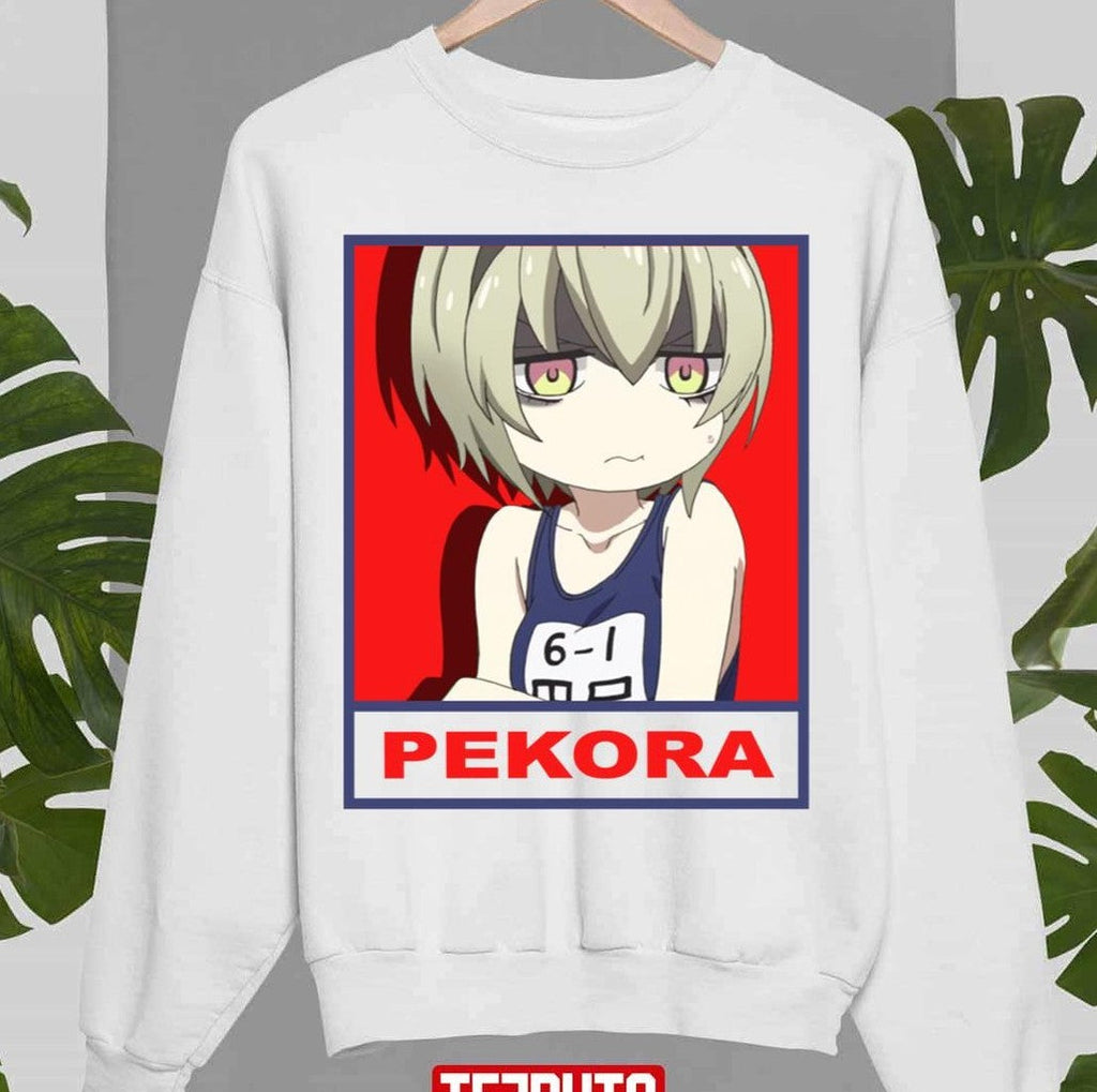 Pekora Cute Meme Dropkick On My Devil Copy Copy Copy Unisex Sweatshirt