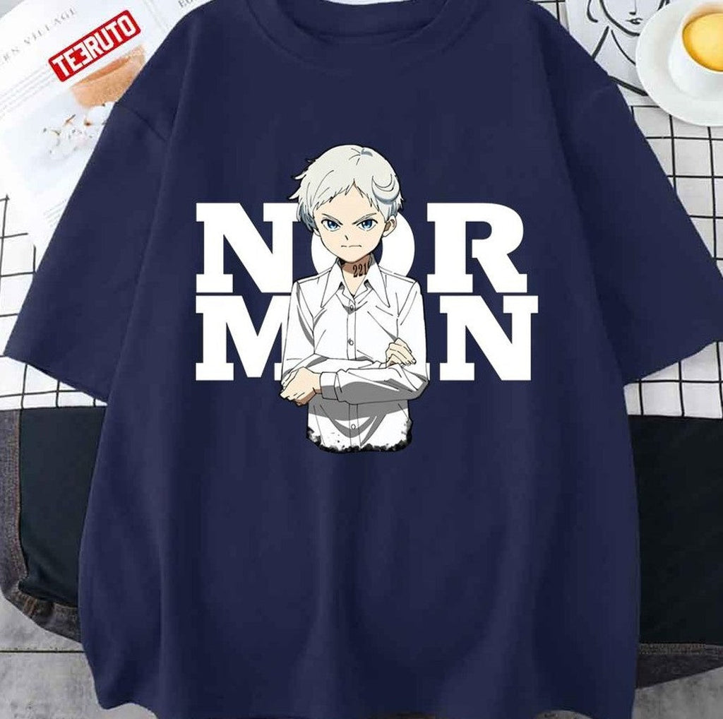 Single Norman The Promised Neverland Anime Character Unisex T-shirt