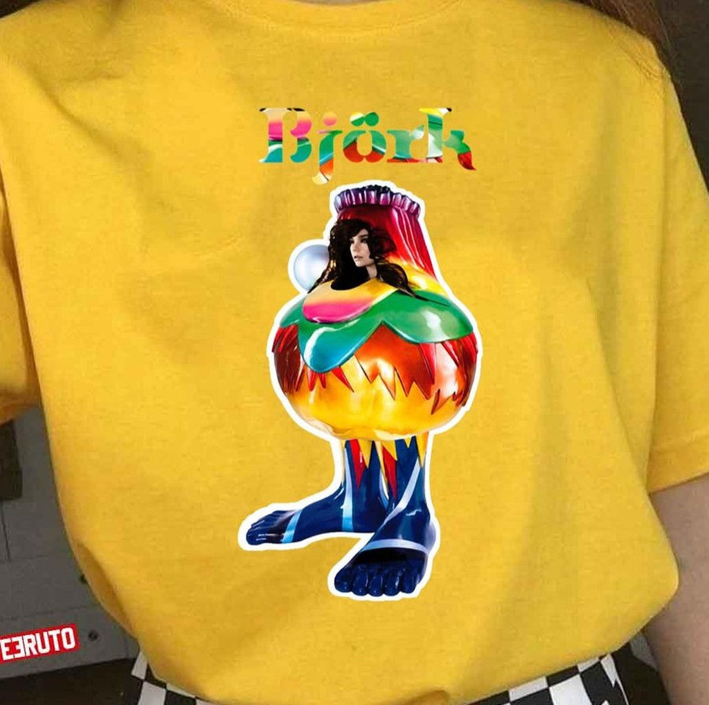 Bjork Fitted Scoop Unisex T-Shirt