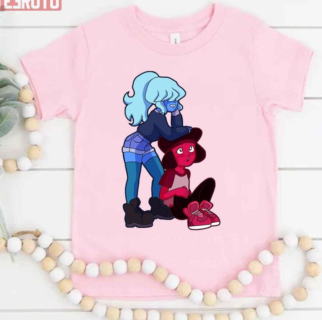 Steven Universe Ruby &amp; Saphhy Unisex T-Shirt