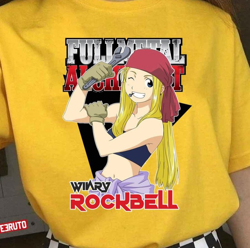 Teenage Mechanic Fullmetal Alchemist Winry Rockbell Unisex T-Shirt