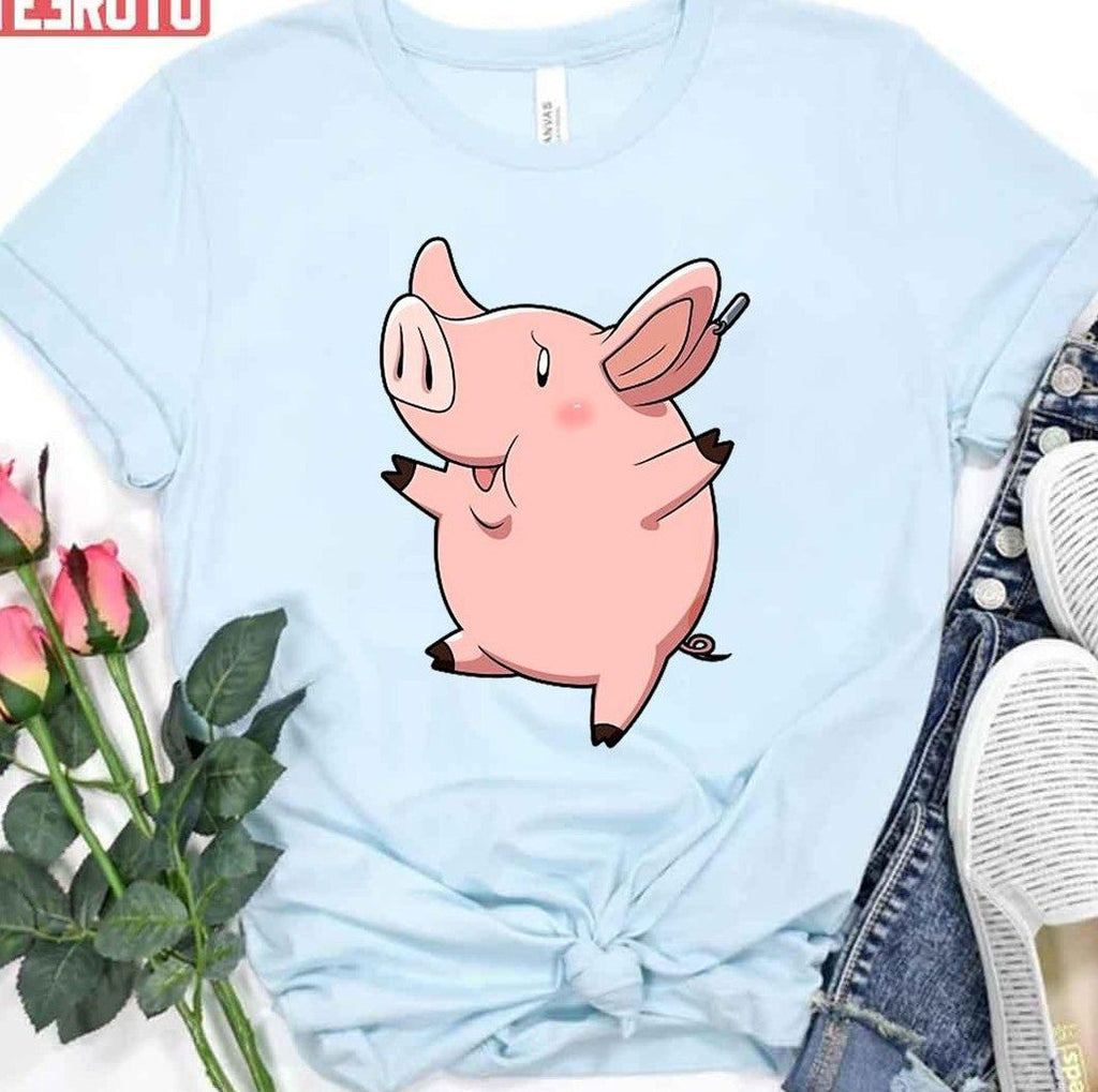 Pig Cute Anime Character Seven Deadly Sins Unisex T-Shirt