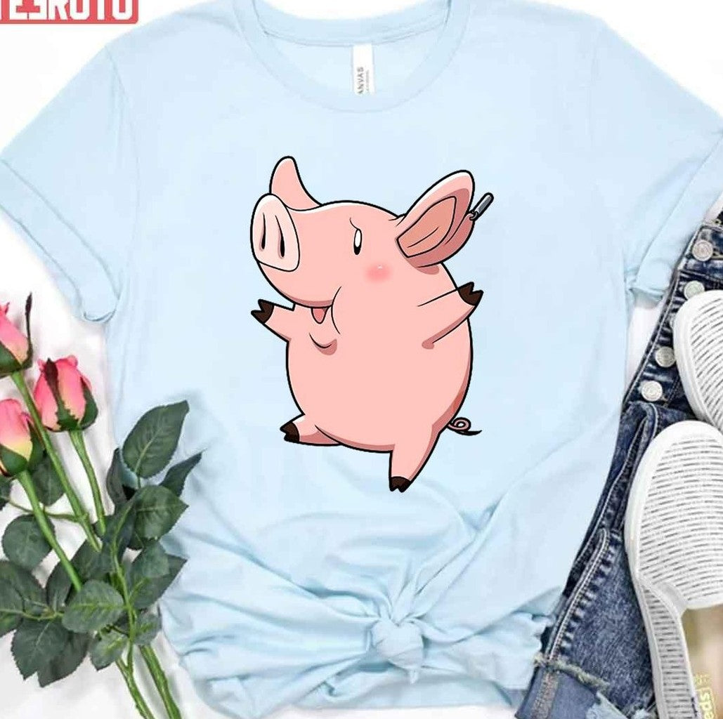 Pig Cute Anime Character Seven Deadly Sins Unisex T-Shirt