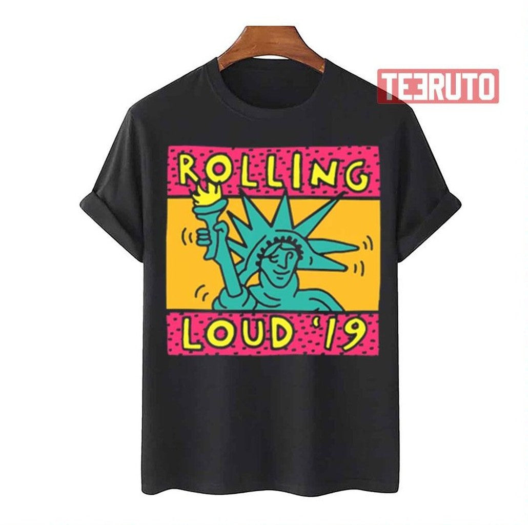 Rolling Loud On Fire Nyc 2019 Findyourthing Unisex T-Shirt